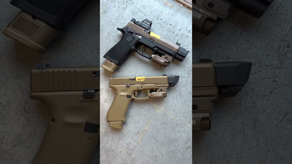 Backup Tactical Precise Fit PROComps for Glock and Sig P320
